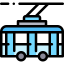 Trolleybus icon 64x64