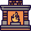 Fireplace icon 64x64