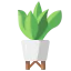 Plant pot icon 64x64