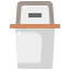 Waste bin icon 64x64