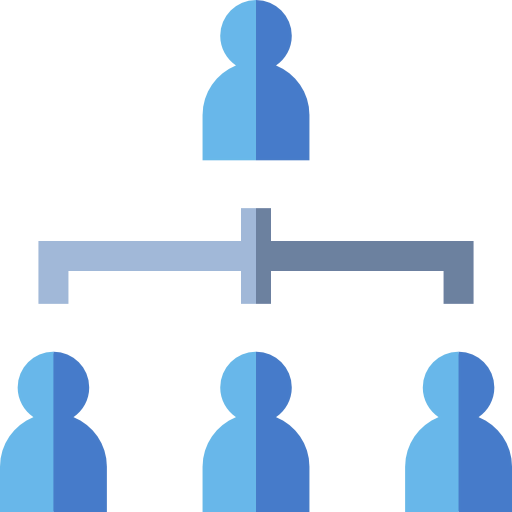 Hierarchical structure icon