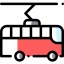 Trolleybus icon 64x64