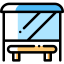 Bus stop icon 64x64