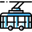 Trolleybus icon 64x64