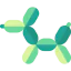 Dog balloon icon 64x64