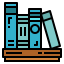Bookshelf icon 64x64