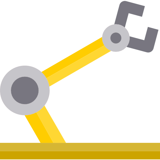 Robot arm biểu tượng