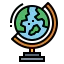 Globe icon 64x64
