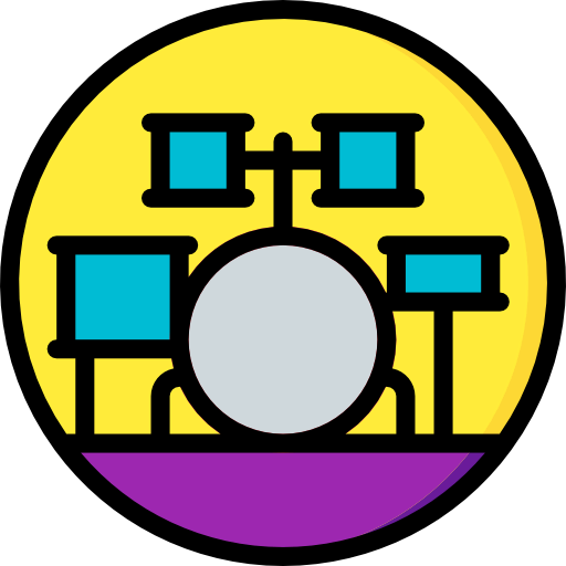Drum set icon