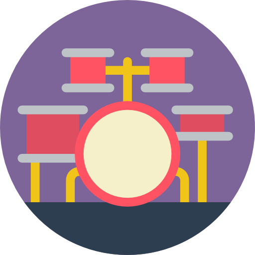 Drum set icon