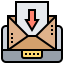 Mail inbox icon 64x64