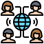 Social network icon 64x64