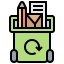 Trash bin icon 64x64