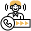 Incoming call icon 64x64