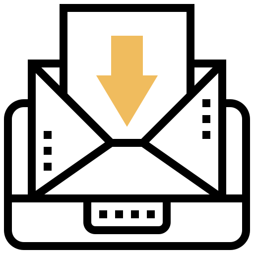 Mail inbox icon