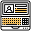 Laptop computer icon 64x64