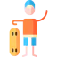 Skateboarding icon 64x64