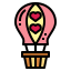 Hot air balloon icon 64x64