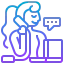Receptionist icon 64x64