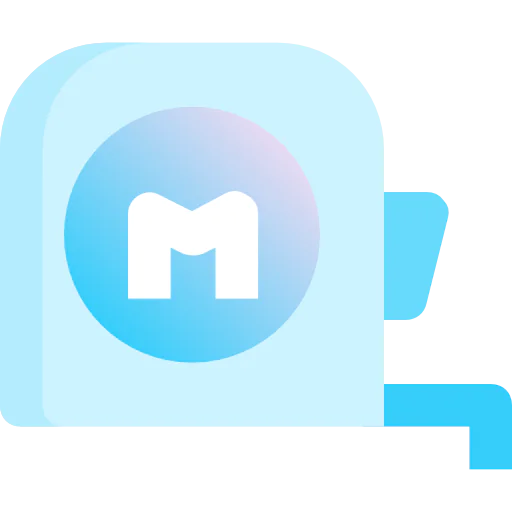 Measuring tape icon