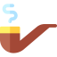 Smoke pipe icon 64x64