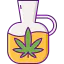 Cannabis oil icon 64x64