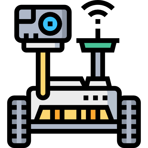 Mars rover icon