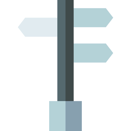 Signpost icon