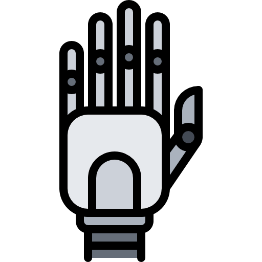 Mechanical arm icon