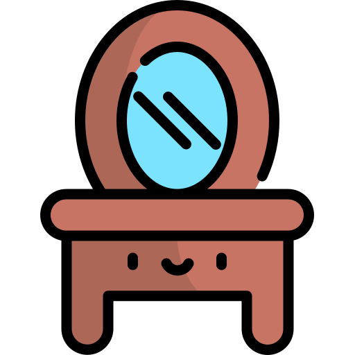 Dressing table icon