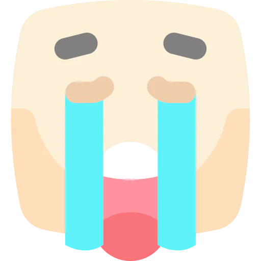 Crying icon