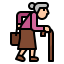 Old woman icon 64x64