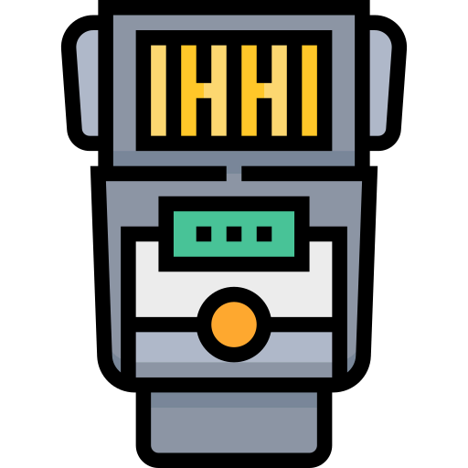 Camera flash icon