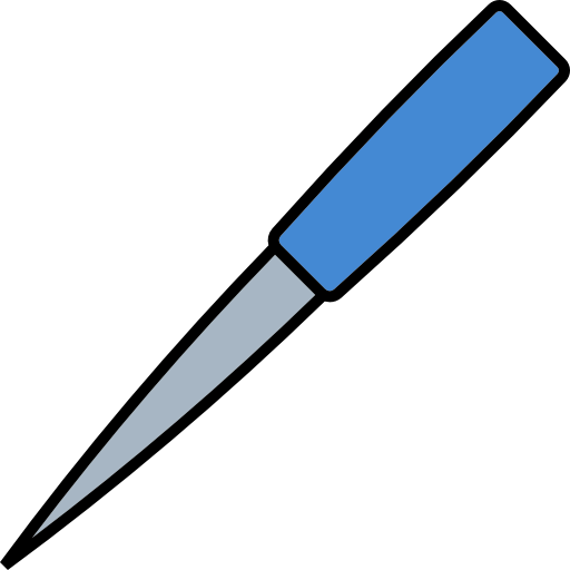 Нож для бумаги иконка