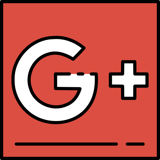 Google plus 图标