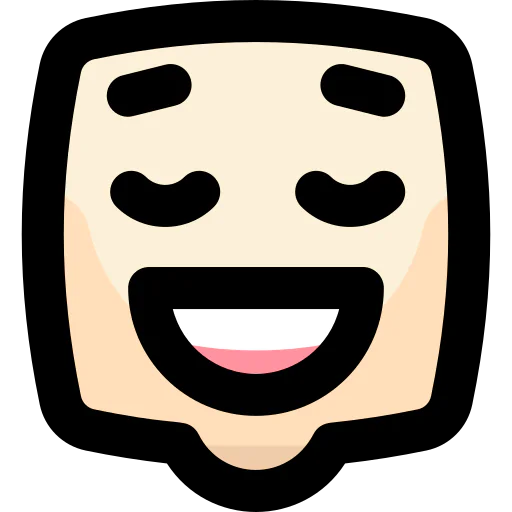 Grinning icon