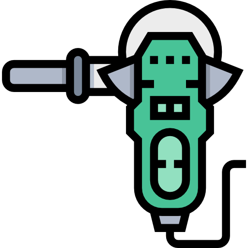 Angle grinder icon