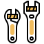 Adjustable wrench アイコン 64x64