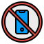 No phone icon 64x64