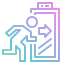 Fire exit アイコン 64x64