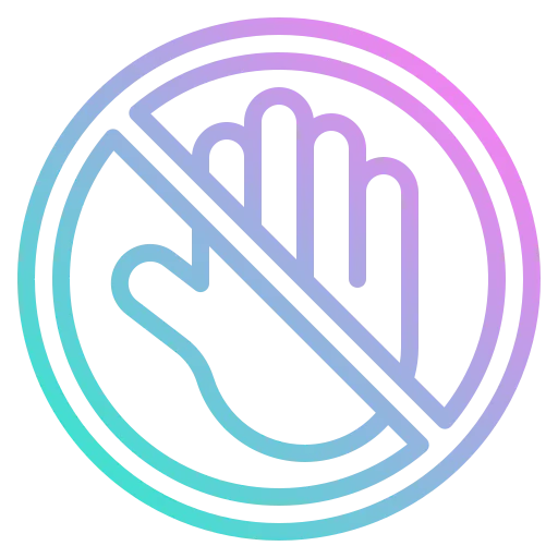 Dont touch icon