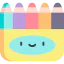 Color pencils icon 64x64