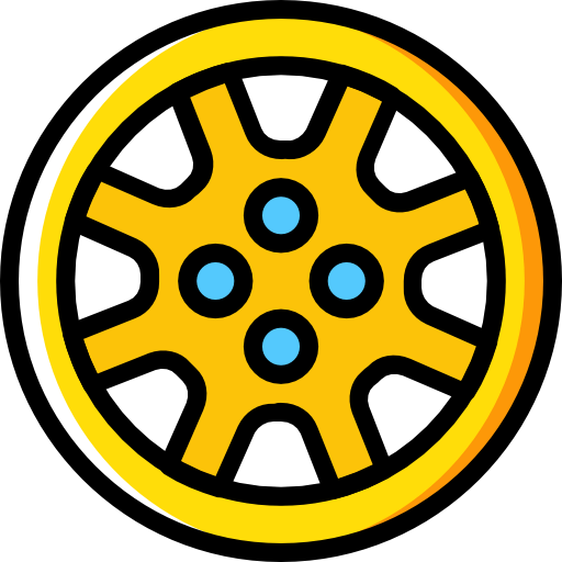 Alloy wheel ícono