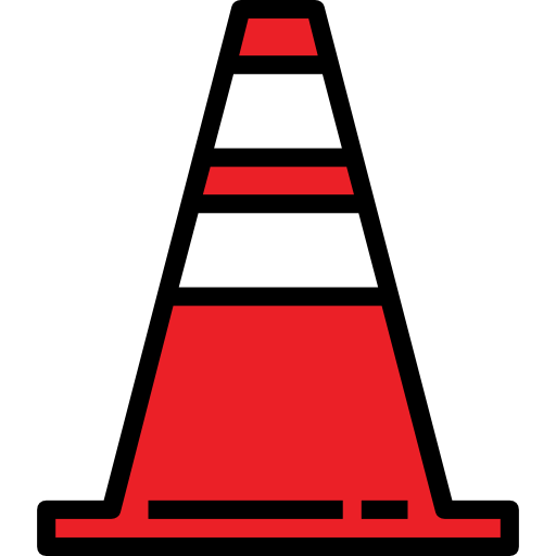 Traffic cone Ikona