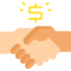 Handshake icon 64x64