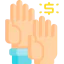 Hands up icon 64x64