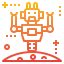 Space robot Ikona 64x64