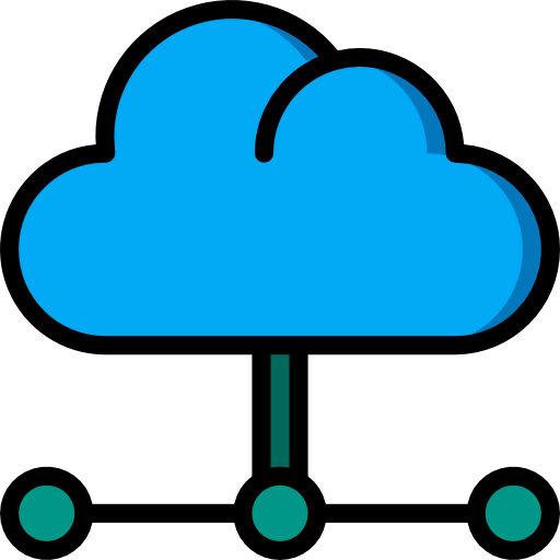 Cloud computing icon