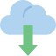 Cloud computing アイコン 64x64
