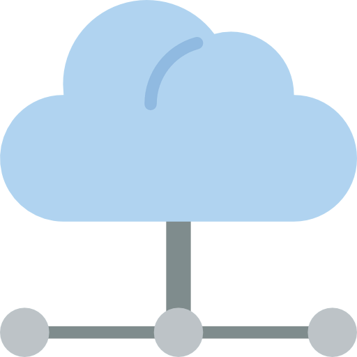 Cloud computing icon